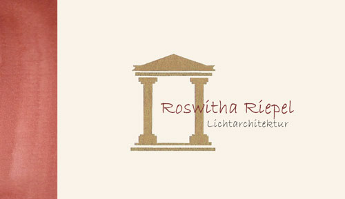 Visitenkarte Raumgestaltung - Roswitha Riepel